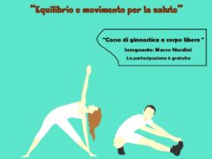 Locandina del corso "Equilibrio e movimento per la salute"