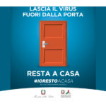 #iorestoacasa - Resta a casa, lascia il virus fuori dalla porta