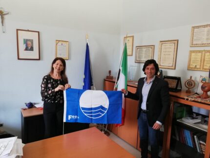 Consegna della Bandiera Blu 2020 a Grottammare