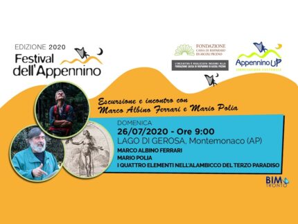 Tappa del Festival dell'Appennino al lago di Gerosa