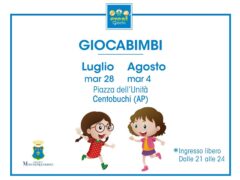 Locandina dell'iniziativa "Giocabimbi"