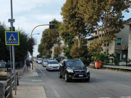 Statale 16 a Grottammare