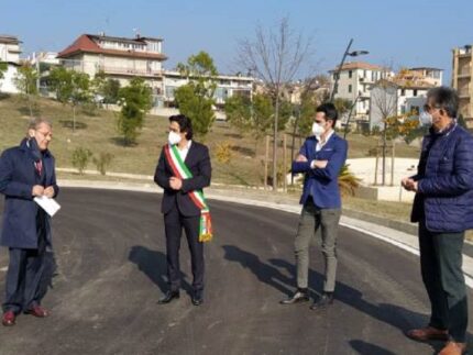 Inaugurazione del nuovo quartiere Valtesino a Grottammare