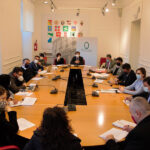 Incontro del presidente Latini e i capogruppo