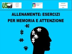 Locandina del progetto "Allenamente"