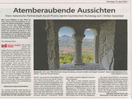 Articolo tedesco sul Piceno