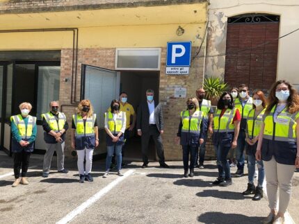 Inaugurazione della sede della Protezione Civile di Cossignano