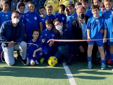 Inaugurazione del parco sportivo in via dei Narcisi ad Ascoli