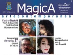 Locandina della mostra "Magica"
