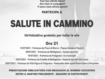 Salute in cammino a Maltignano