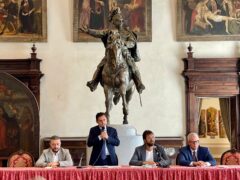 Conferenza stampa presso il Comune di Ascoli