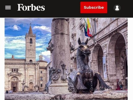 Articolo di Forbes su Ascoli