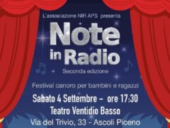 Locandina di "Note in Radio"