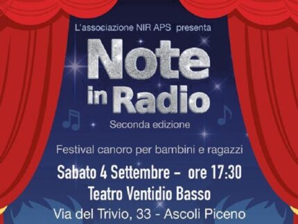 Locandina di "Note in Radio"