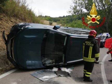 Incidente stradale a Folignano