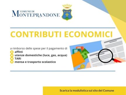 Contributi economici erogati dal Comune di Monteprandone