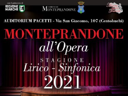 Locandina di "Monteprandone all'opera"