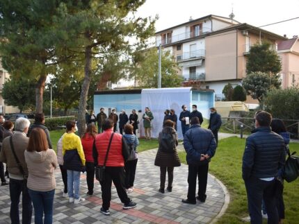 Inaugurazione del Giardino dei Colori a Centobuchi