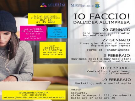 Corso di formazione "Io faccio"
