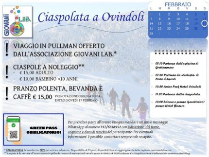 Ciaspolata a Ovindoli