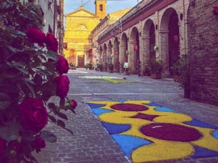 Infiorata a Montefiore dell'Aso