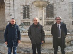 Sergio Loggi, Giovanni Legnini e Giovanni Borraccini