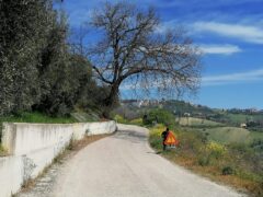 Lavori in via Spiagge a Monteprandone