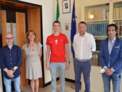 Simone Petroni ricevuto in Provincia