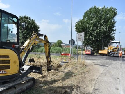 Lavori stradali a Monteprandone