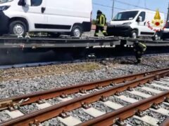 Incendio a San Benedetto del Tronto