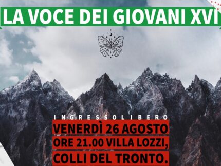 Iniziativa "La voce dei giovani"