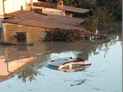 Allagamenti a Senigallia dopo alluvione 15 settembre 2022