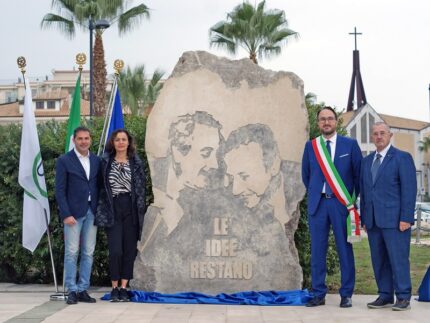 Intitolazione a Falcone e Borsellino della nuova piazza di Monsampolo del Tronto