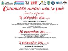 Locandina della rassegna "Chiamarlo amore non si può"