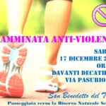 Camminata antiviolenza a San Benedetto