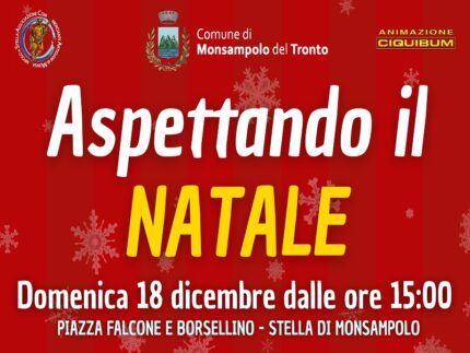 "Aspettando il Natale" a Monsampolo del Tronto