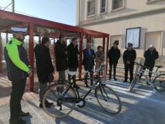 Inaugurazione della velostazione a Centobuchi