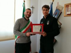 Premiazione di Stefano Di Cola a Monteprandone