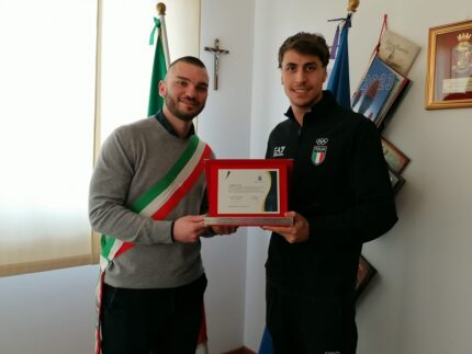 Premiazione di Stefano Di Cola a Monteprandone