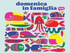 Locandina della rassegna "Domenica in famiglia"