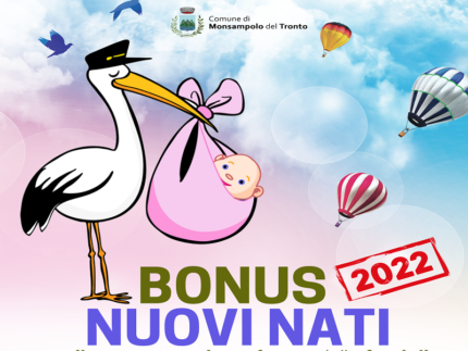 Bonus nuovi nati a Monsampolo del Tronto