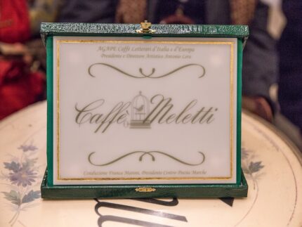 Targa rilasciata al Caffè Meletti