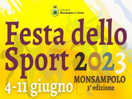 Festa dello Sport a Monsampolo del Tronto