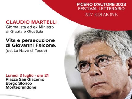 Claudio Martelli ospite di Piceno d'Autore