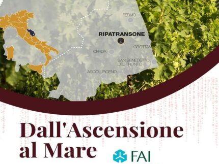 Tappa a Ripatransone per l'iniziativa "Dall'Ascensione al mare"