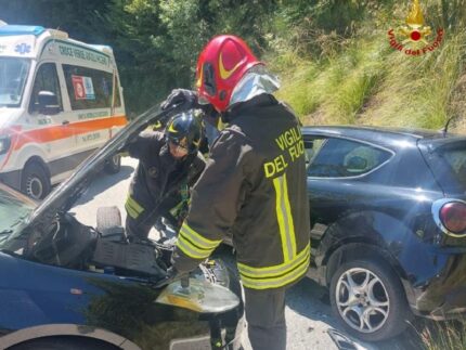 Incidente stradale a Force