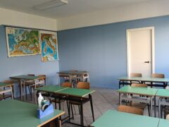 Aula scolastica a Grottammare