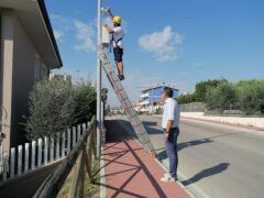 Installazione delle telecamere di sicurezza a Monteprandone
