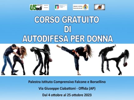 Corso di autodifesa per donne organizzato a Offida