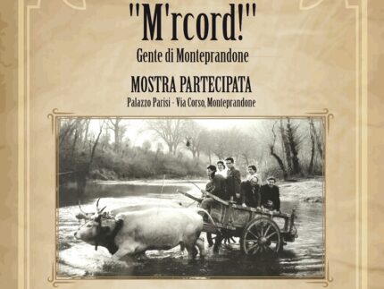 Mostra "M'rcord" a Monteprandone